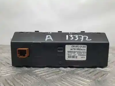 Second-hand car spare part multifunction display for citroen c4 lim. seduction oem iam references 9676198280  