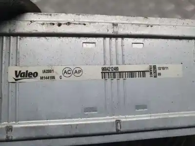 Peça sobressalente para automóvel em segunda mão intercooler por citroen c4 lim. seduction referências oem iam 9684212480  m144105