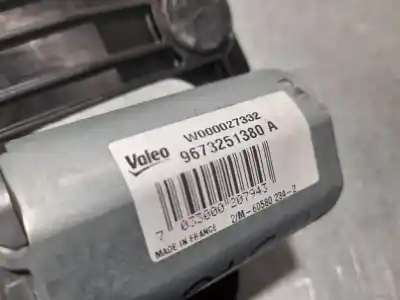 Peça sobressalente para automóvel em segunda mão motor do limpador traseiro por peugeot 208 access referências oem iam 9673251380a  w000027332
