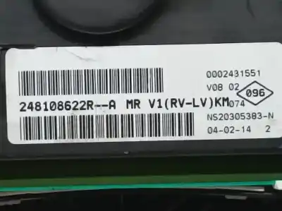 Автозапчастина б/у панель інструментів для dacia dokker essential посилання на oem iam 248108622r  ns20305383n