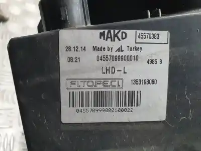 Second-hand car spare part left headlight for citroen nemo nivel b oem iam references 1353198080  45570383