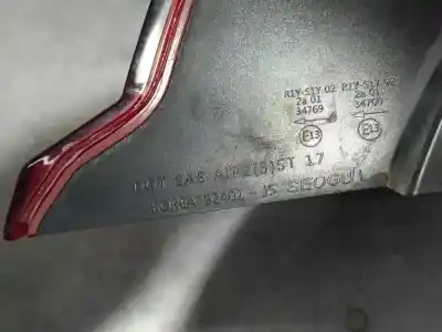 Second-hand car spare part left tailgate light for kia stinger (ck) gt-line 2wd oem iam references 92401j5  