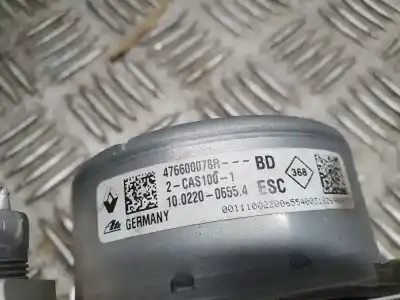 Second-hand car spare part abs for dacia dokker express ambiance oem iam references 476600078r  10022006554