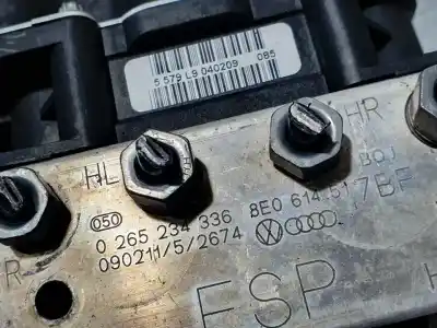 Peça sobressalente para automóvel em segunda mão abs por seat exeo berlina (3r2) reference referências oem iam 8e0614517  0265234336