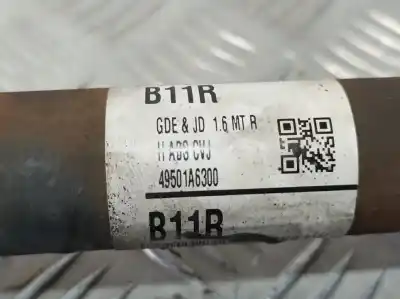 Автозапчастина б/у передня права трансмісія для kia pro_cee´d ( ) concept посилання на oem iam 49501a6300  