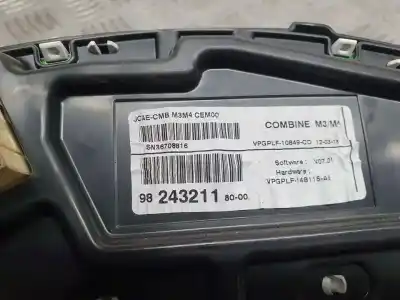 Автозапчастина б/у панель інструментів для citroen c-elysée shine посилання на oem iam 9824321180  sn36708816