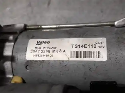 Second-hand car spare part starter motor for citroen c4 cactus onetone oem iam references 9688268480 ts14e110 valeo 
