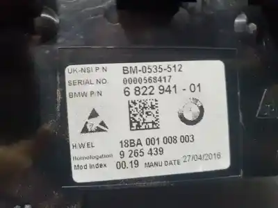 Pezzo di ricambio per auto di seconda mano pannello degli strumenti per mini mini (f56) one d riferimenti oem iam 682294101  bm0535512