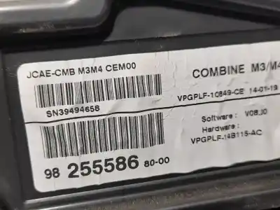 Автозапчасти б/у приборная доска за citroen c-elysée shine ссылки oem iam 9825558680  
