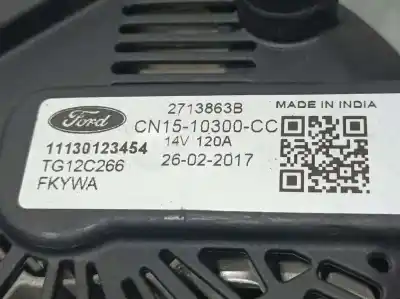 Автозапчастина б/у генератор для ford ka+ ultimate посилання на oem iam cn1510300cc  2713863b