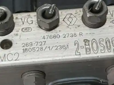 Автозапчастина б/у абс для dacia duster ii prestige посилання на oem iam 269727  