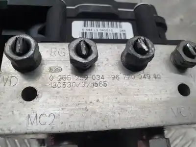 Peça sobressalente para automóvel em segunda mão abs por citroen c4 lim. exclusive referências oem iam 9677024980  0265252034