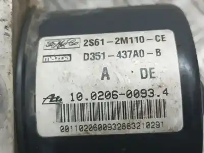 Peça sobressalente para automóvel em segunda mão abs por ford fiesta (cbk) trend referências oem iam 2s612m110ce  10020600934