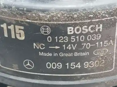 Автозапчастина б/у генератор для ssangyong korando 2.3 gasolina 105kw посилання на oem iam 0091549302  0123510039