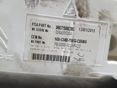 Peça sobressalente para automóvel em segunda mão quadrante por peugeot 308 access referências oem iam 9807588280  