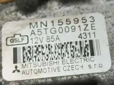 Автозапчастина б/у генератор для smart forfour básico (70kw) посилання на oem iam mn155953  a5tg0091ze