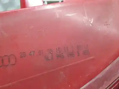 Second-hand car spare part left tailgate light for audi a3 (8l) 1.9 tdi oem iam references 8l0945095b  