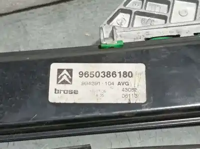 Second-hand car spare part driver left window regulator for citroen c6 exclusive oem iam references 9650386180  994391104