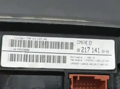 Second-hand car spare part multifunction display for citroen c4 cactus business oem iam references 9821714180  59524880