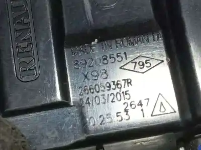 Second-hand car spare part front right headlight for renault captur zen oem iam references 266059367r  89208551