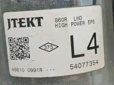 Second-hand car spare part steering column for renault captur zen oem iam references 488100991r  54077354