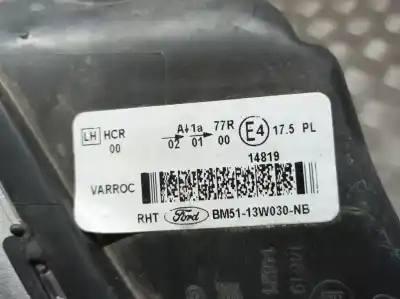Second-hand car spare part left headlight for ford focus turn. (cb8) titanium oem iam references bm5113w030nb  