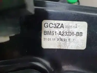 Second-hand car spare part driver left window regulator for ford focus turn. (cb8) titanium oem iam references bm51a23201bb  fl1bk68683