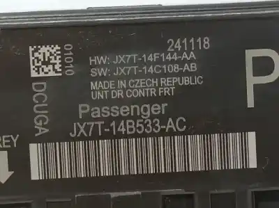 Second-hand car spare part electronic module for ford focus lim. st-line oem iam references jx7t14b533ac  241118