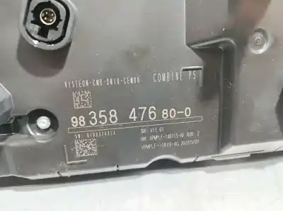 Peça sobressalente para automóvel em segunda mão quadrante por peugeot 308 gt referências oem iam 9835847680  