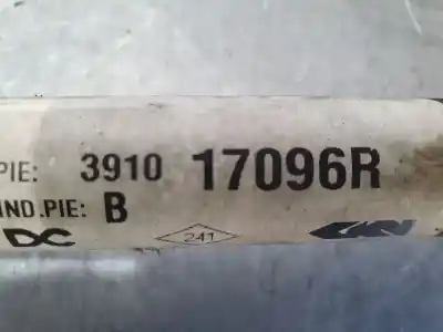 Peça sobressalente para automóvel em segunda mão transmissão dianteira esquerda por renault kangoo profesional referências oem iam 391017096r  