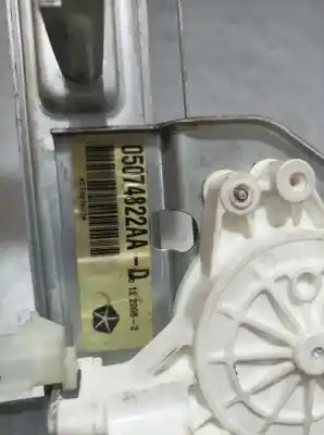 Second-hand car spare part rear right window regulator for jeep compass limited oem iam references 05074822aad  