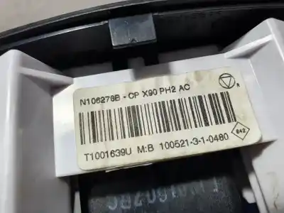 Peça sobressalente para automóvel em segunda mão comando de sofagem (chauffage / ar condicionado)  por dacia sandero ambiance referências oem iam t1001639u  n106278b