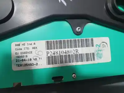 Peça sobressalente para automóvel em segunda mão quadrante por dacia sandero ambiance referências oem iam p248104802r  1836019