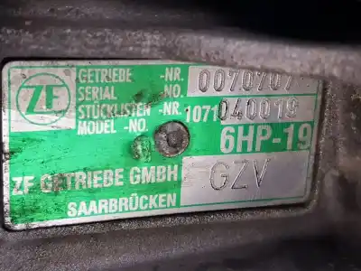 Second-hand car spare part gearbox for audi a8 d3 (4e2, 4e8) 3.0 tdi quattro oem iam references gzv  0070707