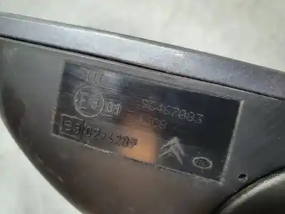 Peça sobressalente para automóvel em segunda mão espelho retrovisor esquerdo por citroen c4 coupe collection referências oem iam 96467083  