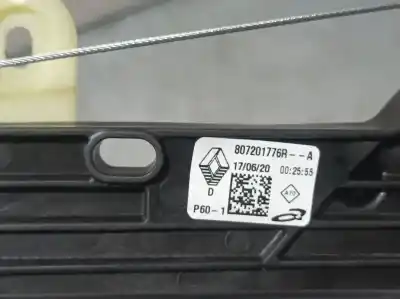 Автозапчасти б/у регулятор стекла переднего правого за renault clio v experience ссылки oem iam 807201776r  