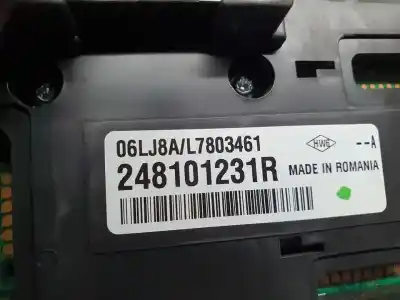Автозапчасти б/у приборная доска за renault clio v experience ссылки oem iam 248101231r l7803461 06lj8a