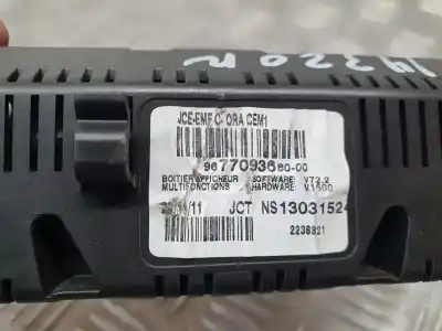 Peça sobressalente para automóvel em segunda mão display gps / multimídia por citroen ds3 special edition referências oem iam 9677093680  ns1303152