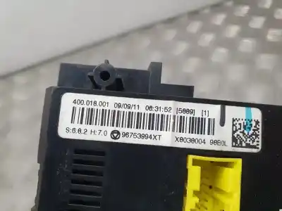 Peça sobressalente para automóvel em segunda mão comando de sofagem (chauffage / ar condicionado) por citroen ds3 special edition referências oem iam 96753994xt  