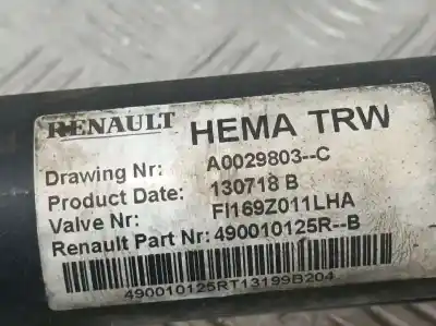 Автозапчастина б/у рульмова рейка для dacia duster laureate 4x2 посилання на oem iam 490010125r  a0029803c