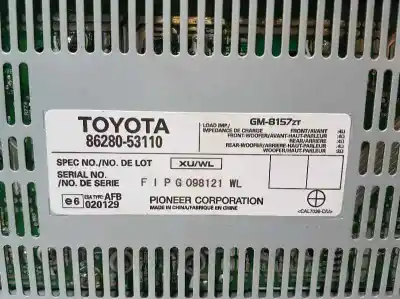 Автозапчасти б/у антенный усилитель за lexus is200 (ds2/is2) 200d ссылки oem iam 8628053110  gm8157zt