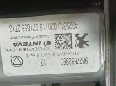 Second-hand car spare part rear right window regulator for peugeot 508 gt line oem iam references 123643cr   Second-hand car spare part rear right window regulator for peugeot 508 gt line oem iam references 123643cr