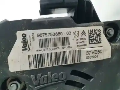 Pièce détachée automobile d'occasion alternateur pour peugeot 208 active références oem iam 9675753680 2612707c valeo 