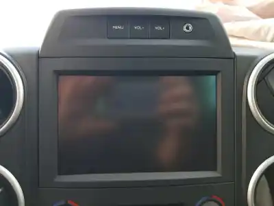 Pezzo di ricambio per auto di seconda mano sistema di navigazione gps per peugeot partner tepee 1.6 bluehdi 100 riferimenti oem iam   