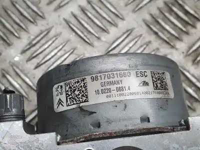 Second-hand car spare part abs for citroen c-elysée shine oem iam references 9817031680  10022008814