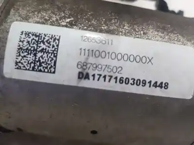 Peça sobressalente para automóvel em segunda mão motor de arranque por opel karl edition referências oem iam 687997502  12653611