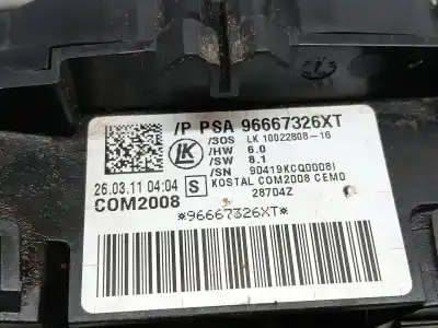 Pezzo di ricambio per auto di seconda mano comando pulito per citroen ds3 sport riferimenti oem iam 96667326xt 10022808 