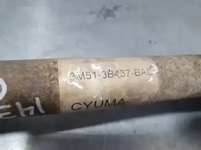 Second-hand car spare part front left transmission for ford focus c-max (cap) ambiente (d) oem iam references 3m513b437bad  