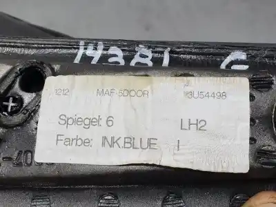 Second-hand car spare part left rearview mirror for ford focus c-max (cap) ambiente (d) oem iam references 3u54498  