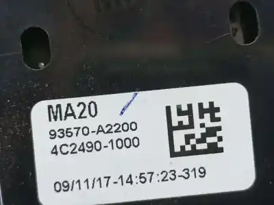 Second-hand car spare part left front power window switch for kia ceed business oem iam references 93570a2200  4c24901000